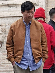 My Spy The Eternal City 2024 Ken Jeong Brown Jacket