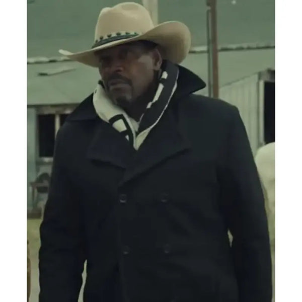 Mykelti Williamson The Last Rodeo 2025 Black Peacoat