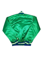 NBA Dallas Mavericks Green Satin Jacket