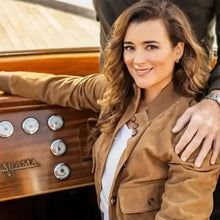 Cote de Pablo NCIS Tony and Ziva Suede Jacket