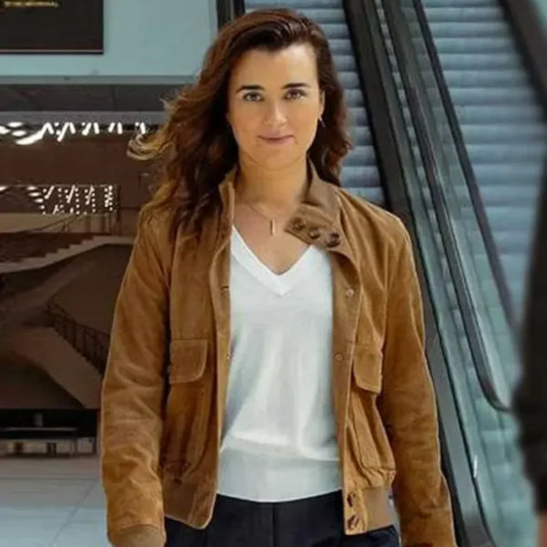 Cote de Pablo NCIS Tony and Ziva Suede Jacket