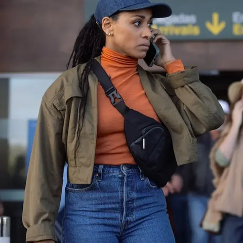 Lara Rossi NCIS Tony and Ziva S01 Green Jacket