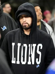 Eminem Detroit Lions Black Hoodie