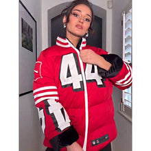 Francisco Kristin Juszczyk 49ers Puffer Jacket