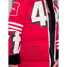 Francisco Kristin Juszczyk 49ers Puffer Jacket