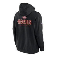 San Francisco 49ers Kyle Shanahan Black Pullover Hoodie