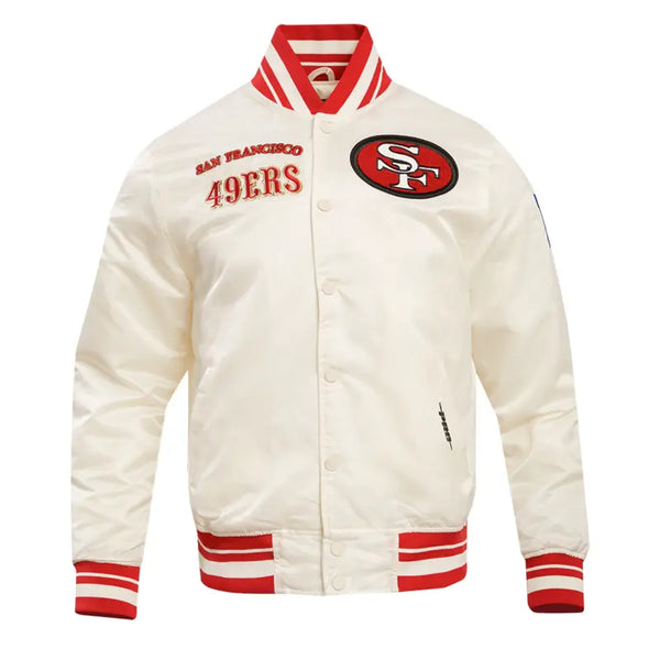 Retro Classic 49ers San Francisco Satin Jacket