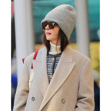 NYC Anne Hathaway Beige Coat