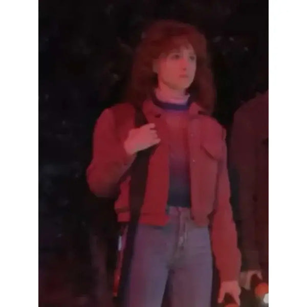 Nancy Wheeler Stranger Things S05 Brown Jacket