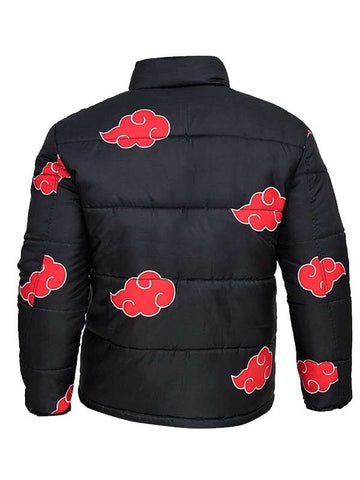 Akatsuki Naruto Puffer Jacket