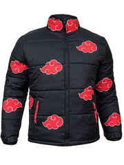 Akatsuki Naruto Puffer Jacket