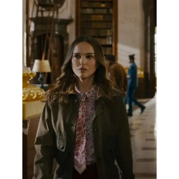 Natalie Portman Fountain of Youth Green Jacket