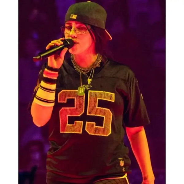 Billie Eilish Hit Me Hard Black Jersey