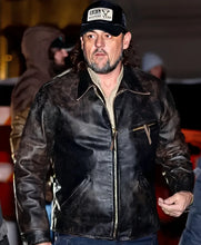 FW 2026 Jeremy Dufrene Brown Leather Jacket