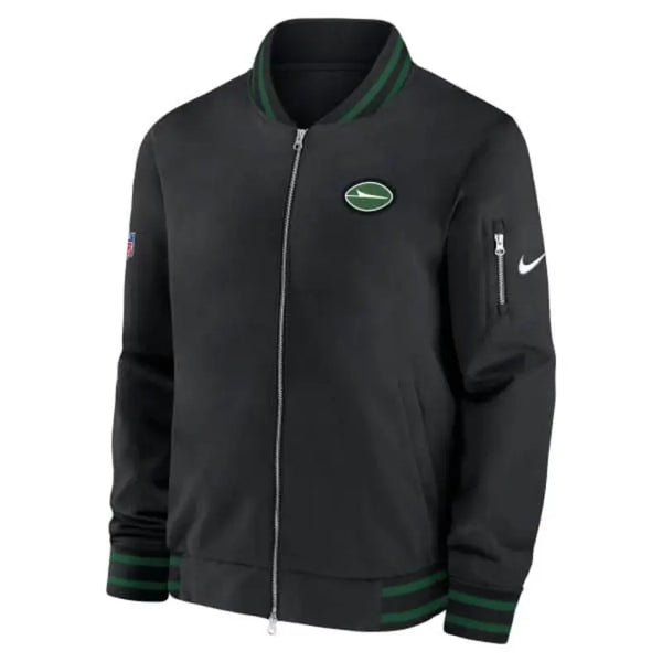 New York Jets Sideline Coach Bomber Jacket