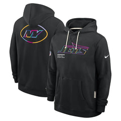 New York Jett Black 2025 Dri-FIT Hoodie