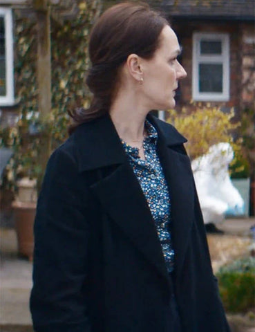 Nia Emin Missing You S01 Black Trench Coat