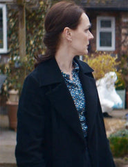 Nia Emin Missing You S01 Black Trench Coat