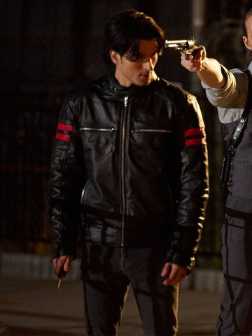 Headless Horseman Brandon Black Leather Jacket