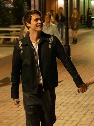 Nicholas Galitzine The Idea Of You 2024 Black Jacket