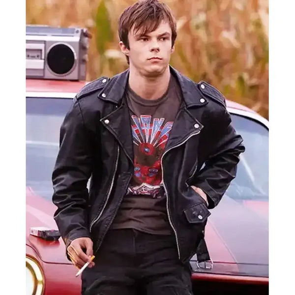 Nicholas Hamilton Brave the Dark Black Jacket