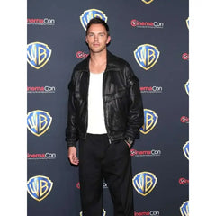 Nicholas Hoult Superman 2025 Leather Jacket
