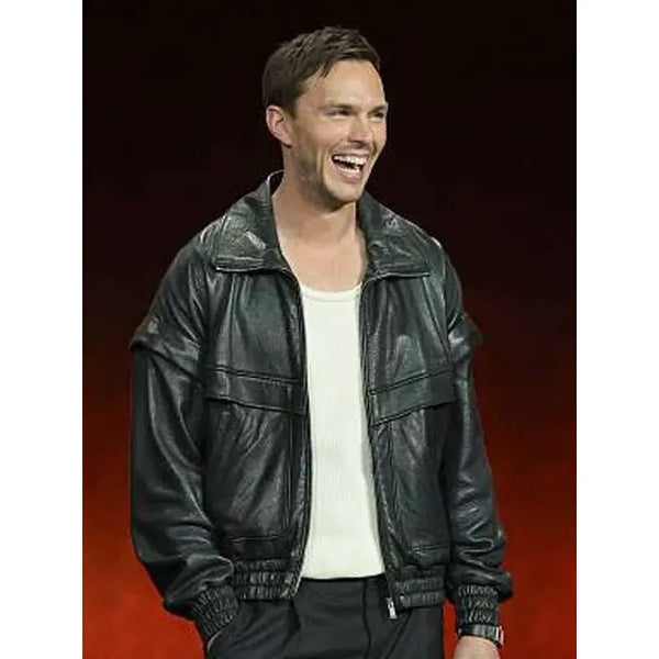 Nicholas Hoult Superman 2025 Leather Jacket