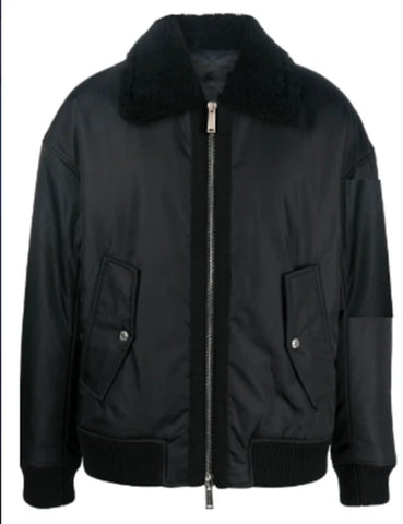 Nick Torres NCIS S22 Black Bomber Jacket
