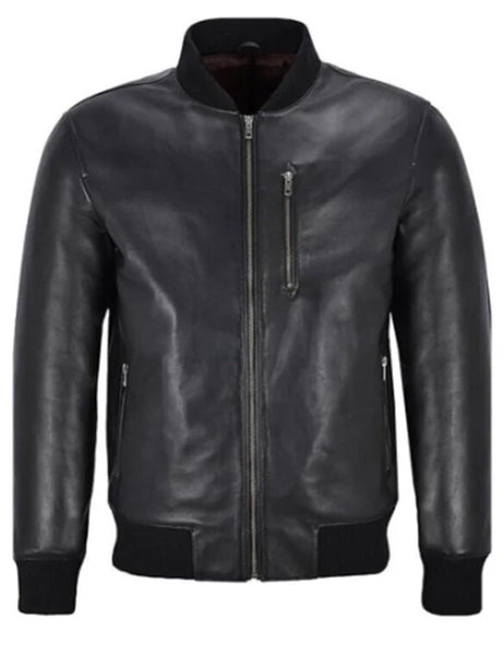 Nick Torres NCIS S22 Black Leather Jacket