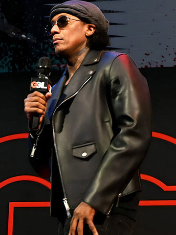 Nick Cannon Global Gaming League 2024 Leather Jacket