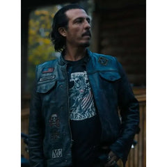 Nick Gomez Tracker S02 Black Leather Vest