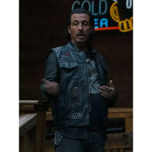 Nick Gomez Tracker S02 Black Leather Vest