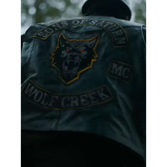 Nick Gomez Tracker S02 Black Leather Vest