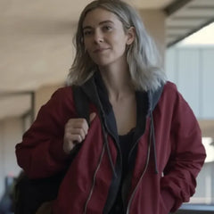 Night Always Comes 2025 Vanessa Kirby Bomber Jacket