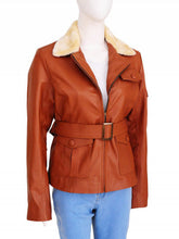 Amy Adams Night at the Museum 2 Brown Jacket