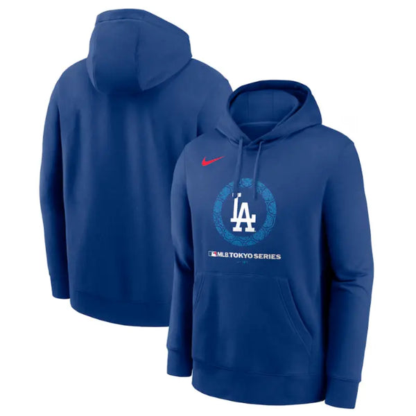 Nike Royal Los Angeles Dodgers Pullover Hoodie