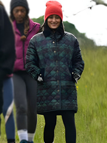 Nikki Garcia The Traitors US S03 Green Plaid Coat