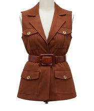 Brittany Snow The Beast in Me S01 Suede Vest