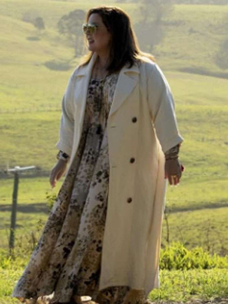 Frances Welty Nine Perfect Strangers Trench Coat