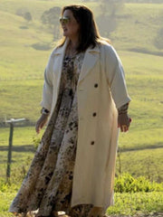 Frances Welty Nine Perfect Strangers Trench Coat
