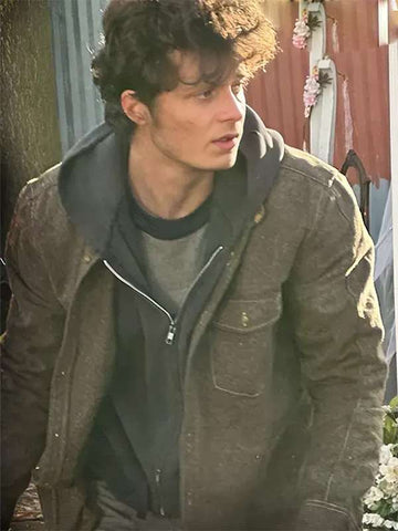 Lucas Jade Zumann No Address Brown Cotton Jacket