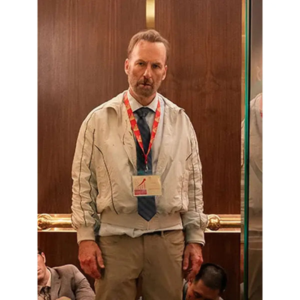 Bob Odenkirk Nobody 2 White Jacket