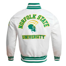 Norfolk State University Classic Rib Satin Jacket