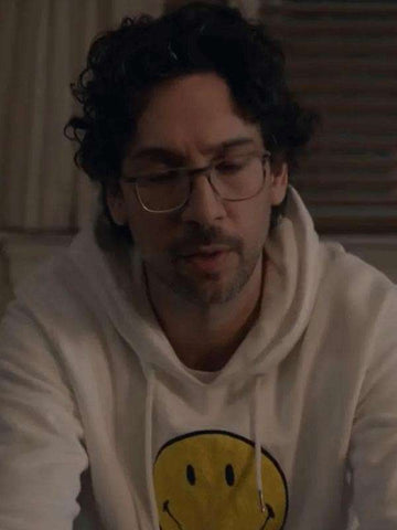 Rick Glassman Not Dead Yet Beige Hoodie