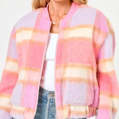 Jiwon Lee Vampirina Teenage Vampire 2025 Plaid Jacket