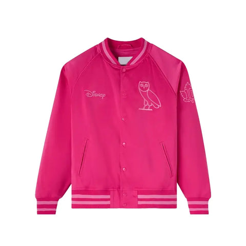 OVO x Disney Valentine’s Pink Satin Jacket