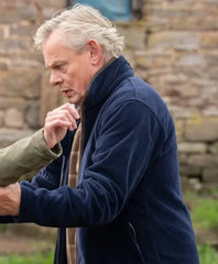 Out there Martin Clunes Blue Jacket
