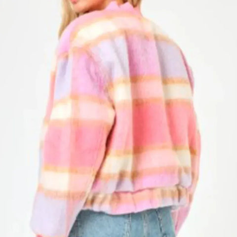 Jiwon Lee Vampirina Teenage Vampire 2025 Plaid Jacket