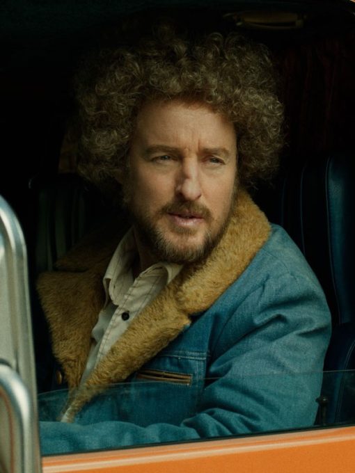 Paint 2023 Owen Wilson Shearling Denim Jacket