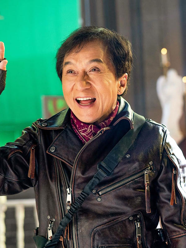 Panda Plan 2024 Jackie Chan Brown Jacket
